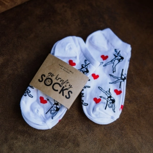 Skarpetki krótkie białe