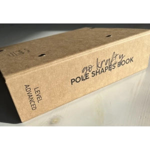 Pole Shapes Book Advanced — grzbiet pudełka z oznaczeniem poziomu
