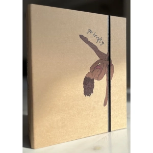 Pole Shapes Book Advanced — okładka segregatora z figurą pole dance