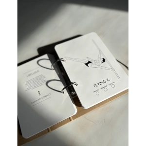 Pole Shapes Book Advanced — karta figury Flying K w segregatorze
