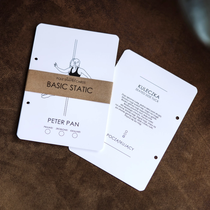 Karty z figurami Basic Static — zestaw z banderolą i figurą Peter Pan