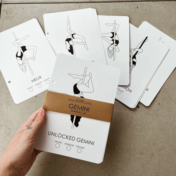 Karty z figurami Gemini Variations — zestaw z banderolą i figurą Unlocked Gemini