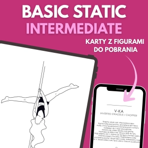 Karty z figurami Basic Static Intermediate do pobrania — podgląd karty na tablecie