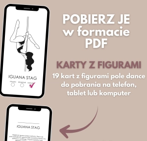 Karty z figurami pole dance Figury z Planera 4.0 Intermediate w PDF — na telefon, tablet i komputer