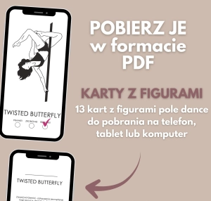 Karty z figurami pole dance Figury z Planera 6.0 Advanced w PDF — na telefon, tablet i komputer