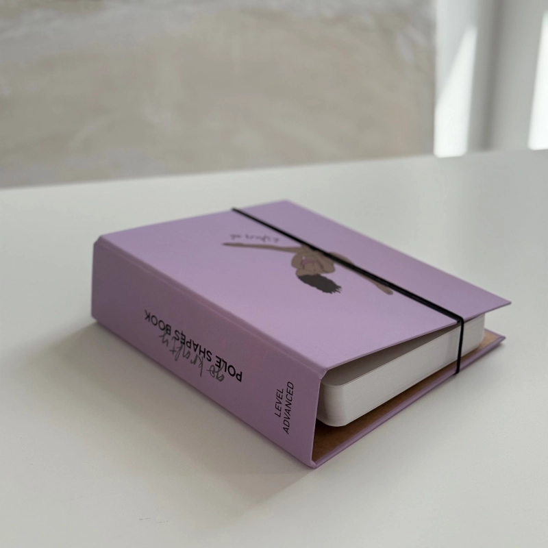 Pole Shapes Book Advanced – segregator z ilustracją tancerki