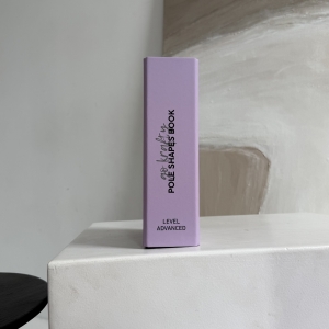 Pole Shapes Book Advanced – segregator z ilustracją tancerki